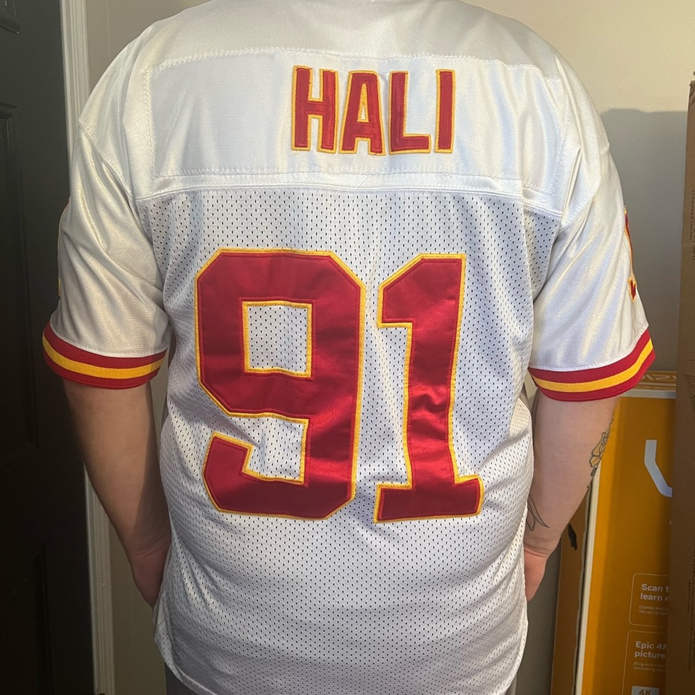 Chiefs Hall of Fame Authentic Tamba Hali Chiefs Jersey